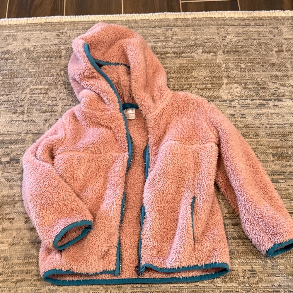 Hanna Andersson Pink Fleece Hoodie